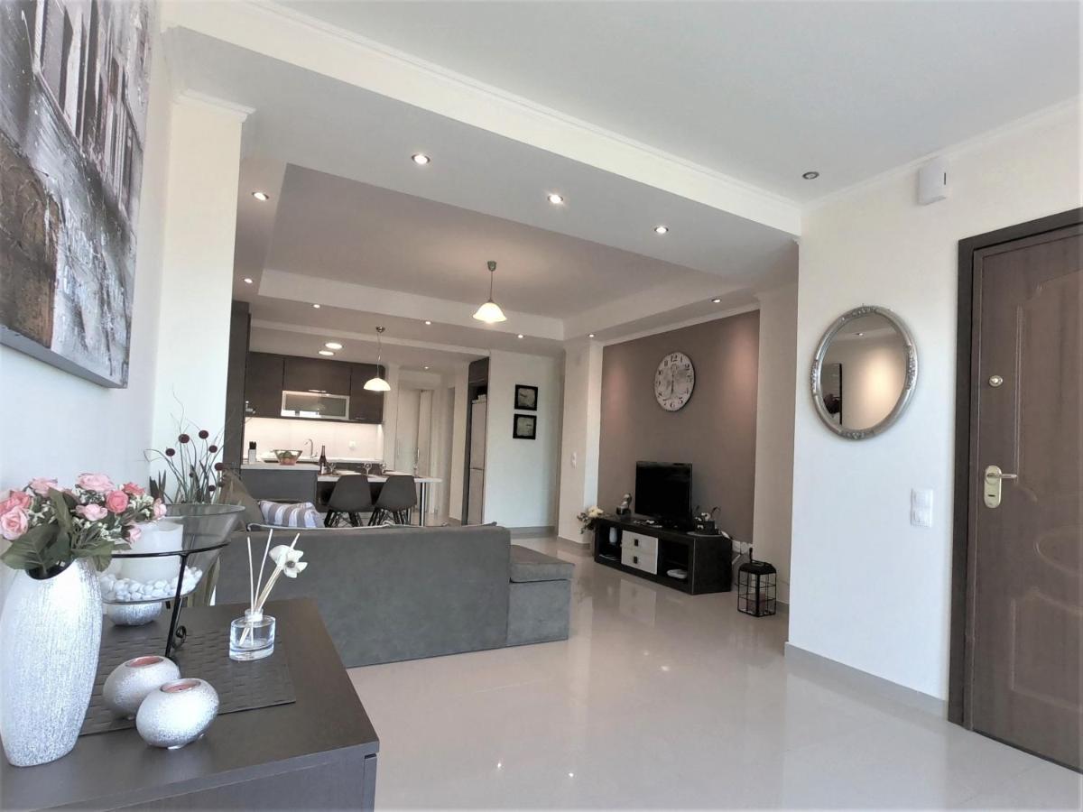 Sunshine Home 1 With Sea View Alepou Экстерьер фото