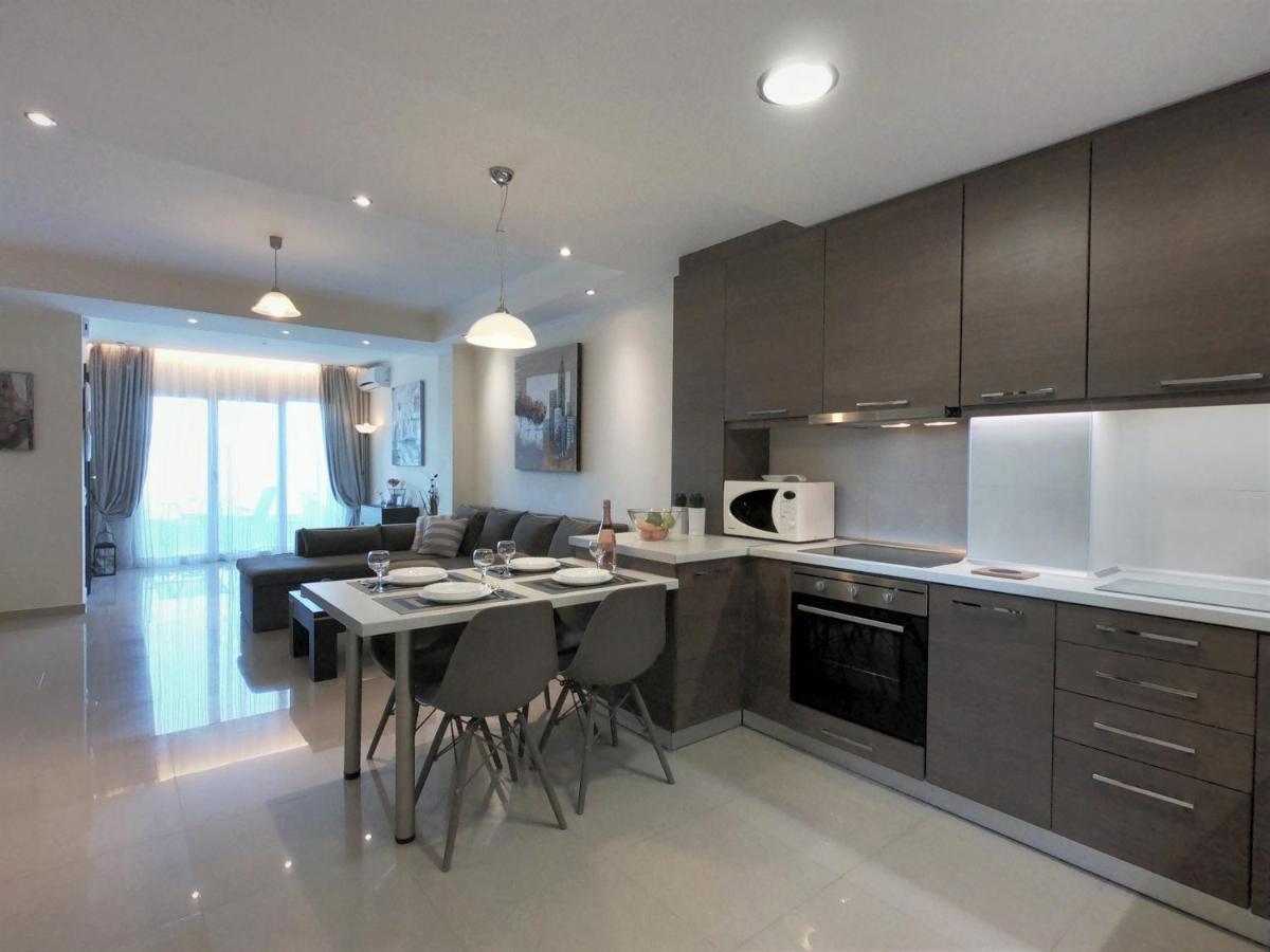 Sunshine Home 1 With Sea View Alepou Экстерьер фото