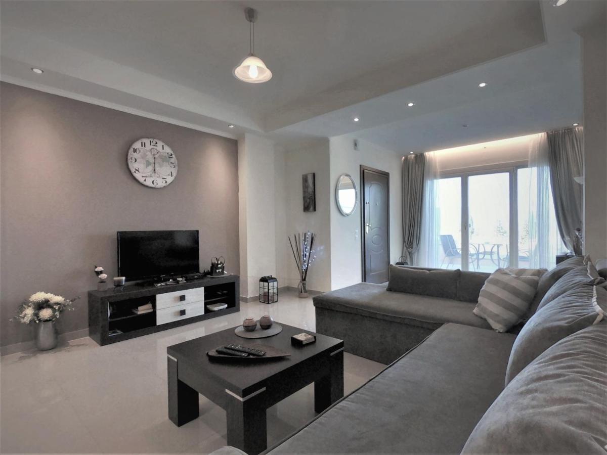 Sunshine Home 1 With Sea View Alepou Экстерьер фото